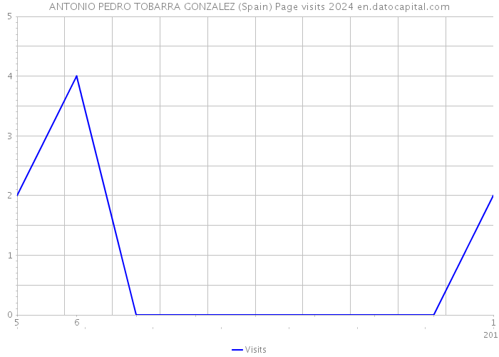 ANTONIO PEDRO TOBARRA GONZALEZ (Spain) Page visits 2024 