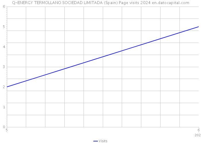 Q-ENERGY TERMOLLANO SOCIEDAD LIMITADA (Spain) Page visits 2024 