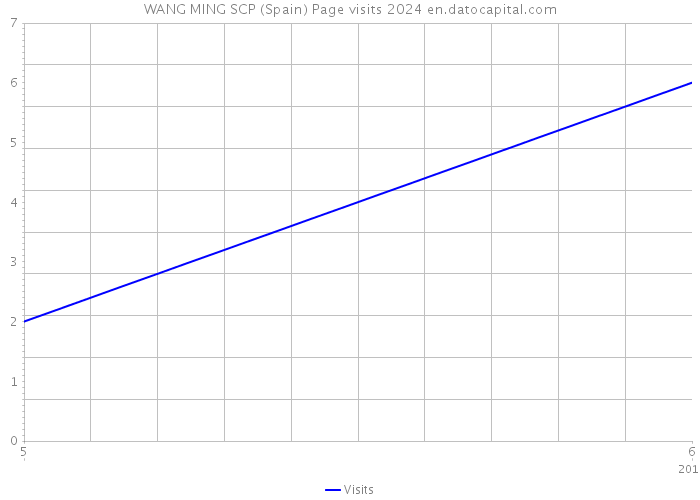 WANG MING SCP (Spain) Page visits 2024 