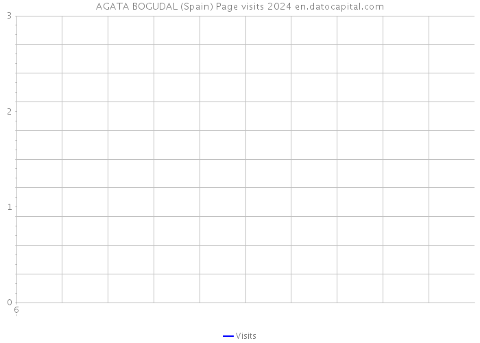 AGATA BOGUDAL (Spain) Page visits 2024 