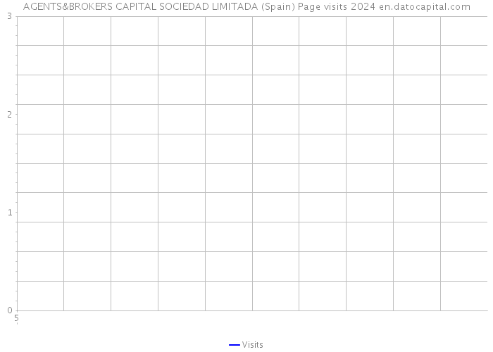 AGENTS&BROKERS CAPITAL SOCIEDAD LIMITADA (Spain) Page visits 2024 