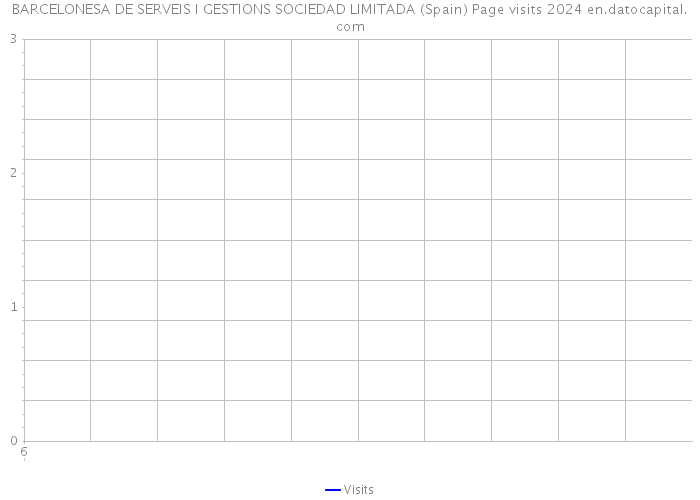 BARCELONESA DE SERVEIS I GESTIONS SOCIEDAD LIMITADA (Spain) Page visits 2024 