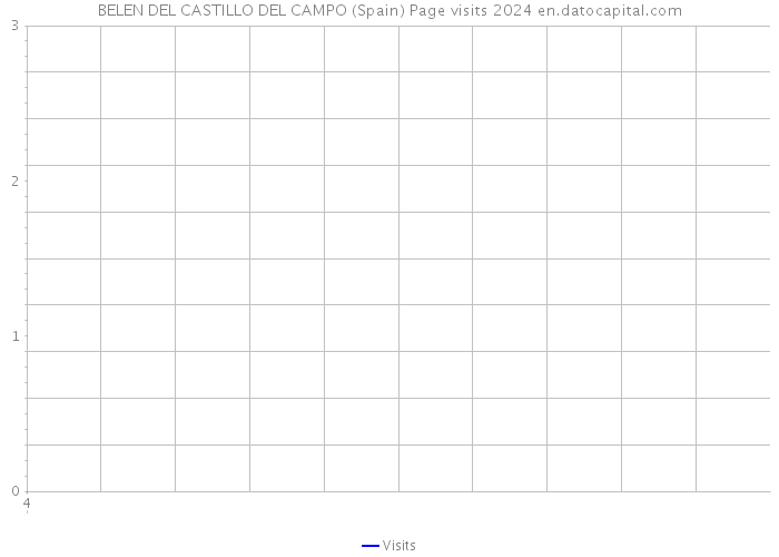 BELEN DEL CASTILLO DEL CAMPO (Spain) Page visits 2024 