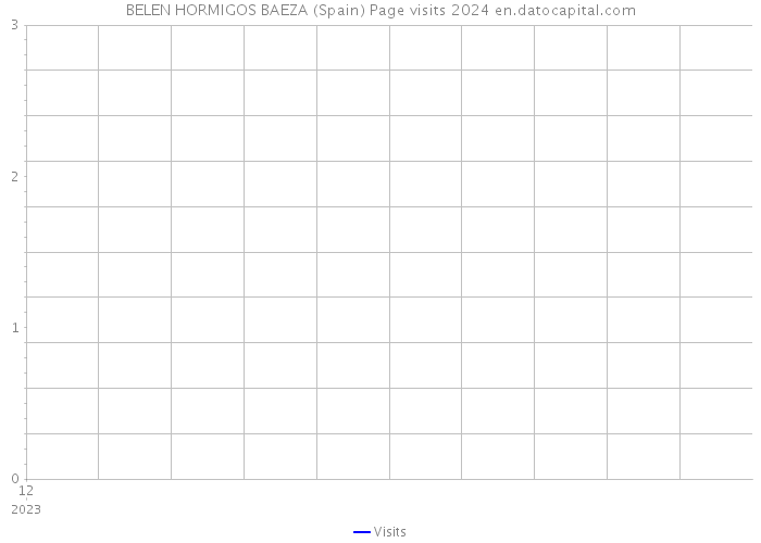BELEN HORMIGOS BAEZA (Spain) Page visits 2024 