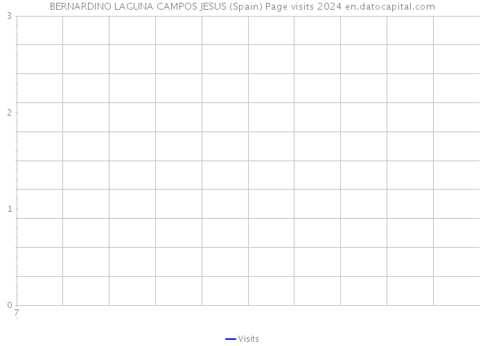 BERNARDINO LAGUNA CAMPOS JESUS (Spain) Page visits 2024 