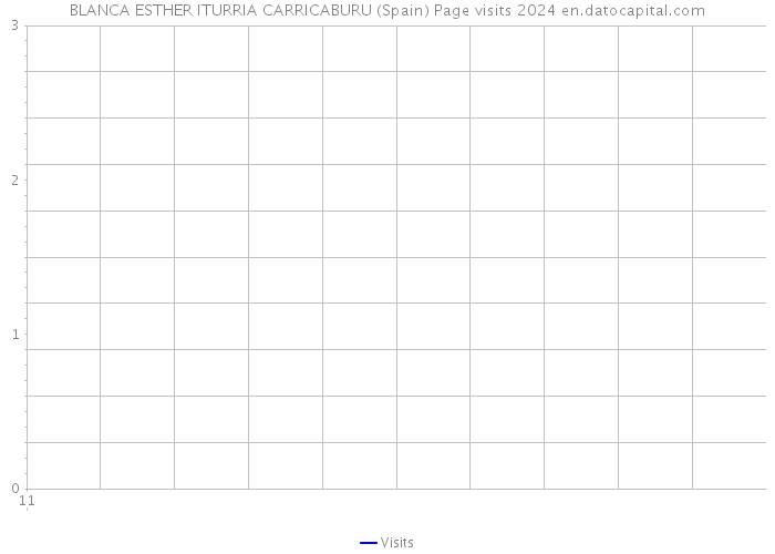 BLANCA ESTHER ITURRIA CARRICABURU (Spain) Page visits 2024 