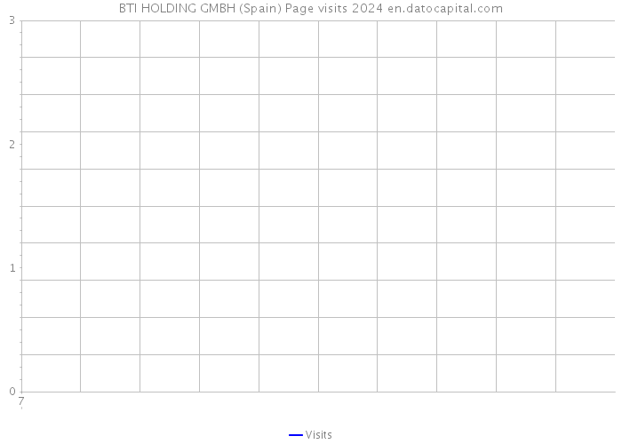 BTI HOLDING GMBH (Spain) Page visits 2024 