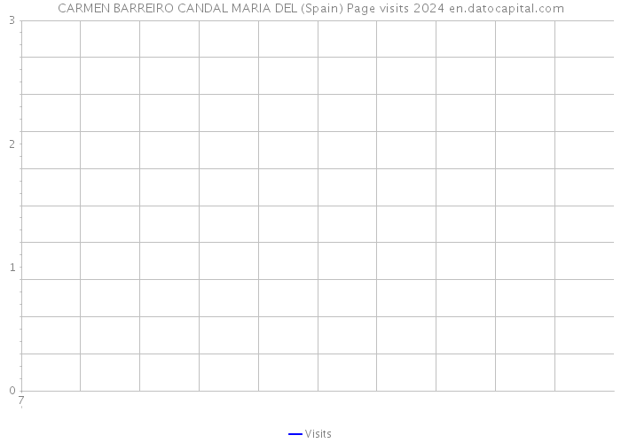 CARMEN BARREIRO CANDAL MARIA DEL (Spain) Page visits 2024 