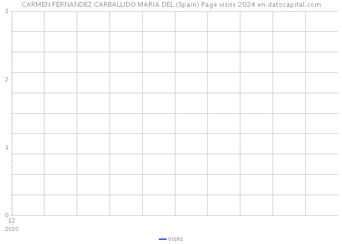 CARMEN FERNANDEZ CARBALLIDO MARIA DEL (Spain) Page visits 2024 