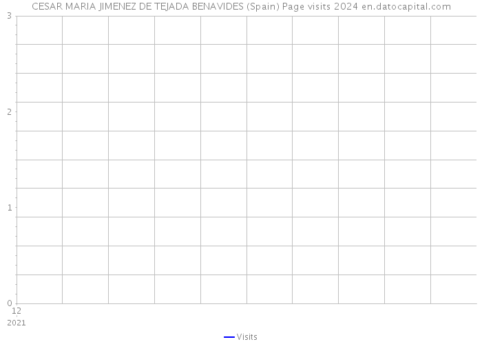 CESAR MARIA JIMENEZ DE TEJADA BENAVIDES (Spain) Page visits 2024 