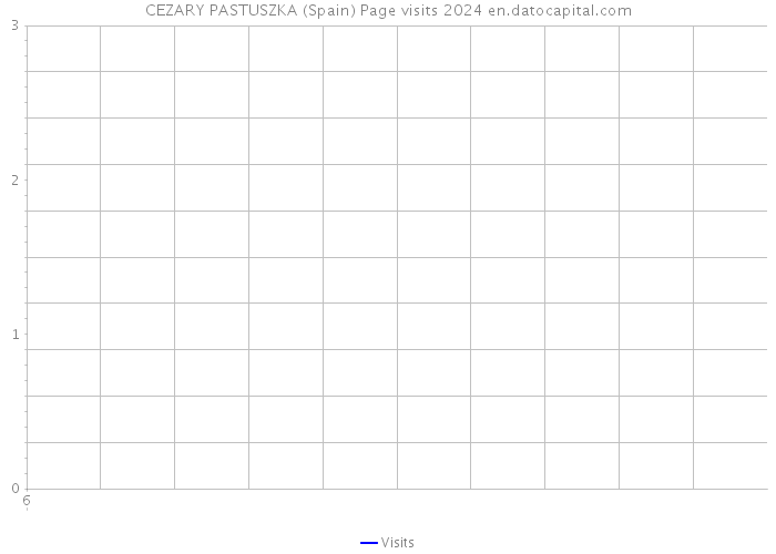 CEZARY PASTUSZKA (Spain) Page visits 2024 