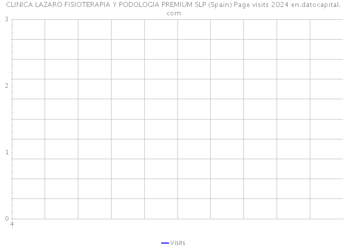 CLINICA LAZARO FISIOTERAPIA Y PODOLOGIA PREMIUM SLP (Spain) Page visits 2024 