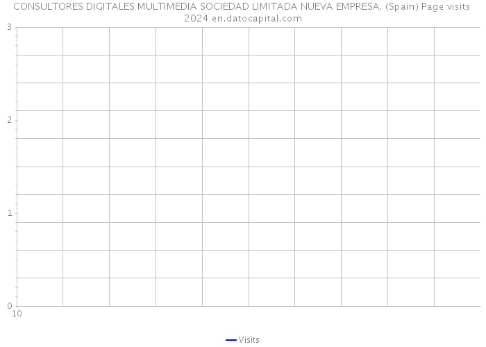 CONSULTORES DIGITALES MULTIMEDIA SOCIEDAD LIMITADA NUEVA EMPRESA. (Spain) Page visits 2024 