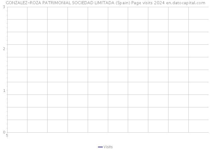 GONZALEZ-ROZA PATRIMONIAL SOCIEDAD LIMITADA (Spain) Page visits 2024 