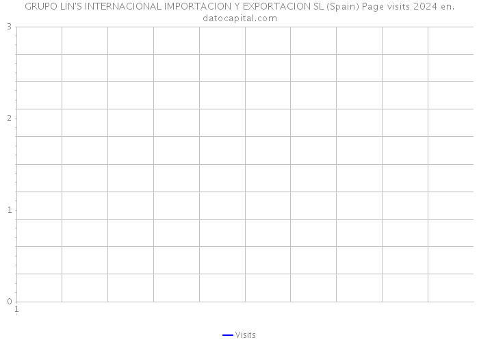 GRUPO LIN'S INTERNACIONAL IMPORTACION Y EXPORTACION SL (Spain) Page visits 2024 
