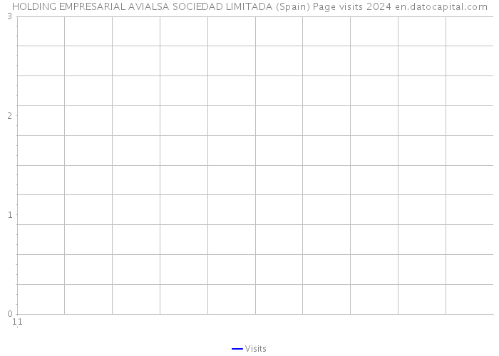 HOLDING EMPRESARIAL AVIALSA SOCIEDAD LIMITADA (Spain) Page visits 2024 