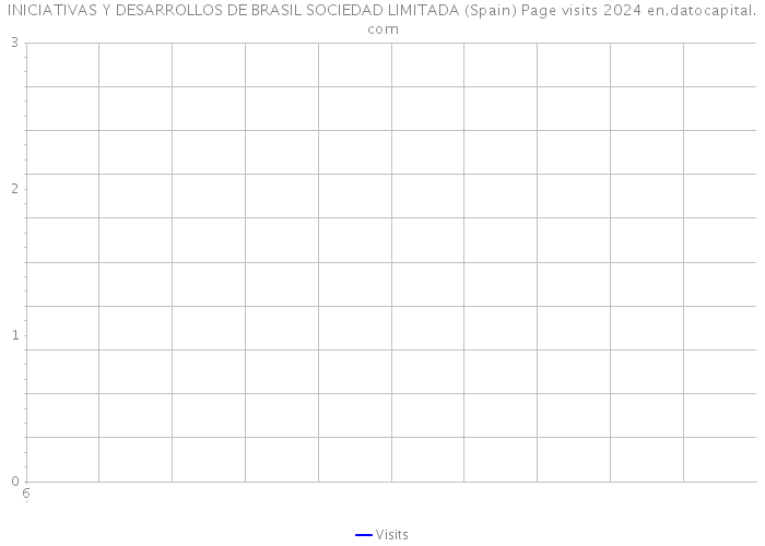 INICIATIVAS Y DESARROLLOS DE BRASIL SOCIEDAD LIMITADA (Spain) Page visits 2024 