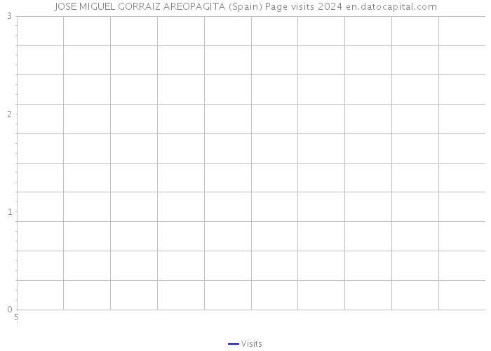 JOSE MIGUEL GORRAIZ AREOPAGITA (Spain) Page visits 2024 