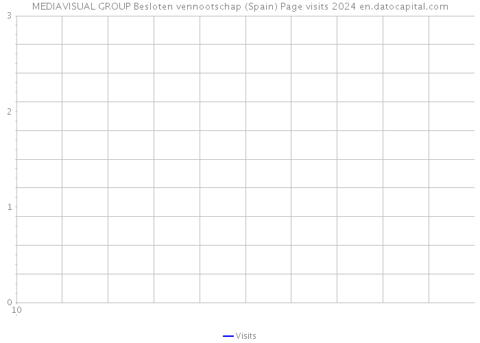MEDIAVISUAL GROUP Besloten vennootschap (Spain) Page visits 2024 