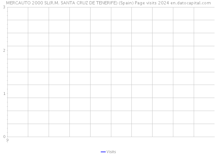 MERCAUTO 2000 SL(R.M. SANTA CRUZ DE TENERIFE) (Spain) Page visits 2024 