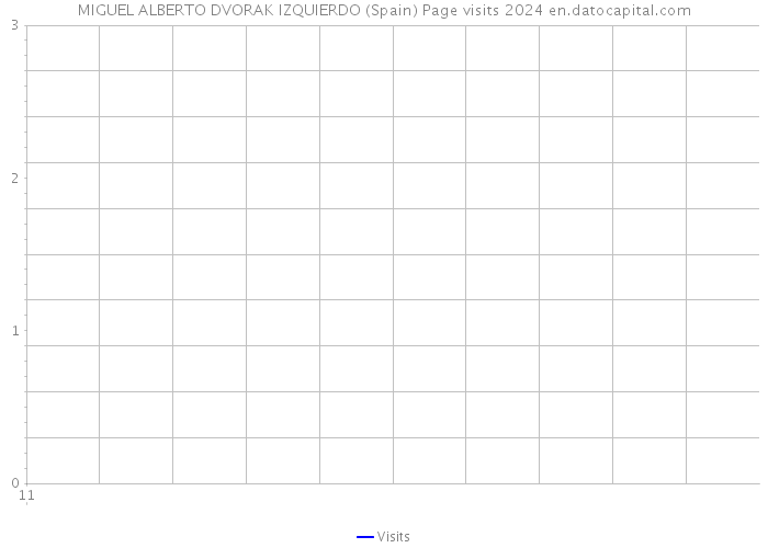 MIGUEL ALBERTO DVORAK IZQUIERDO (Spain) Page visits 2024 