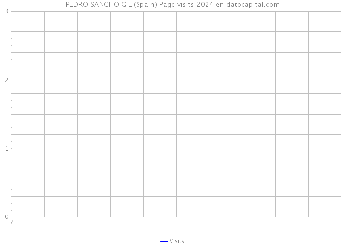 PEDRO SANCHO GIL (Spain) Page visits 2024 