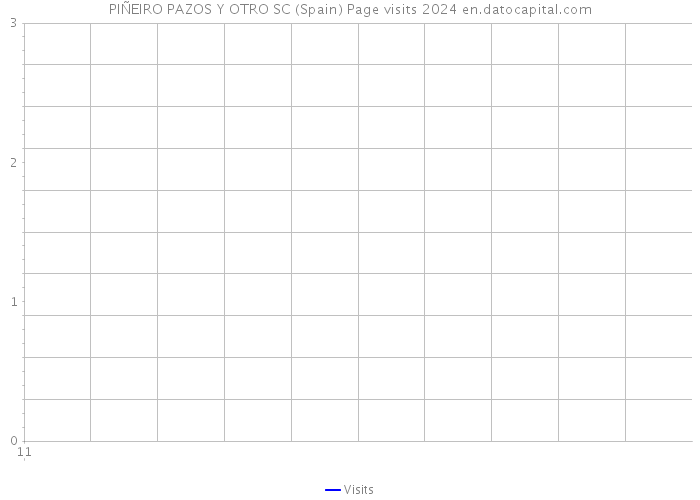 PIÑEIRO PAZOS Y OTRO SC (Spain) Page visits 2024 