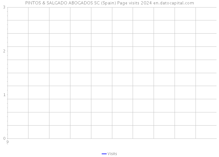 PINTOS & SALGADO ABOGADOS SC (Spain) Page visits 2024 