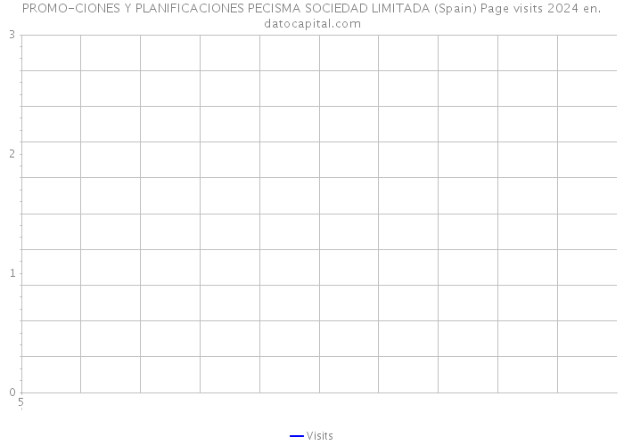 PROMO-CIONES Y PLANIFICACIONES PECISMA SOCIEDAD LIMITADA (Spain) Page visits 2024 