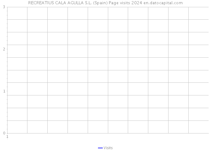 RECREATIUS CALA AGULLA S.L. (Spain) Page visits 2024 