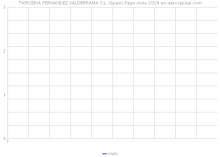 TAPICERIA FERNANDEZ VALDERRAMA S.L. (Spain) Page visits 2024 