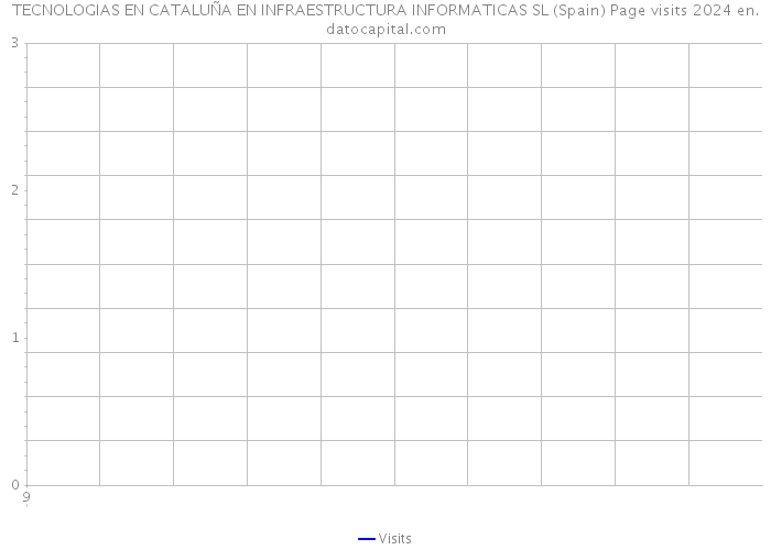 TECNOLOGIAS EN CATALUÑA EN INFRAESTRUCTURA INFORMATICAS SL (Spain) Page visits 2024 