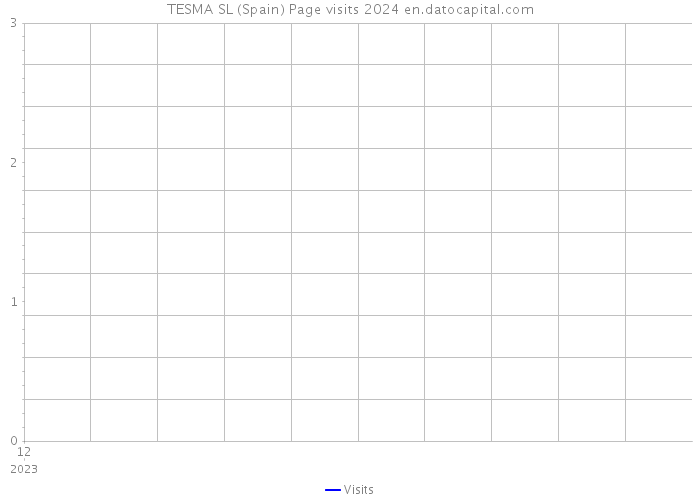 TESMA SL (Spain) Page visits 2024 