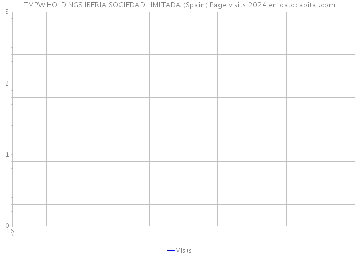 TMPW HOLDINGS IBERIA SOCIEDAD LIMITADA (Spain) Page visits 2024 