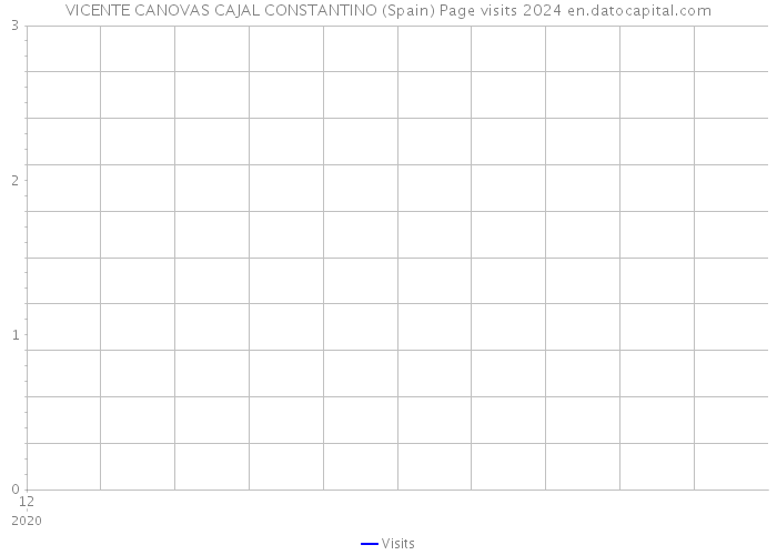 VICENTE CANOVAS CAJAL CONSTANTINO (Spain) Page visits 2024 
