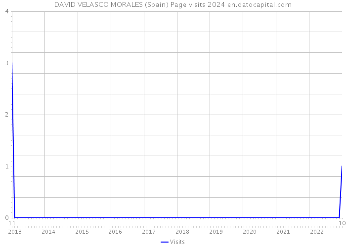DAVID VELASCO MORALES (Spain) Page visits 2024 