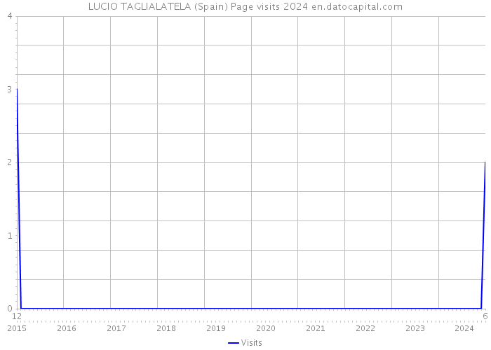 LUCIO TAGLIALATELA (Spain) Page visits 2024 