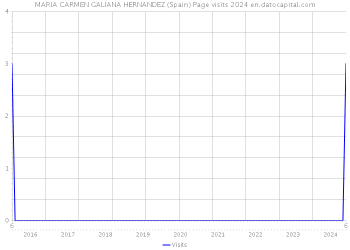 MARIA CARMEN GALIANA HERNANDEZ (Spain) Page visits 2024 