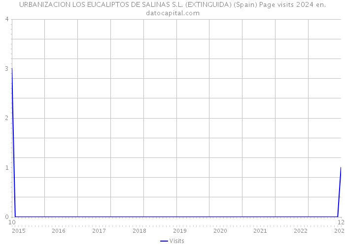 URBANIZACION LOS EUCALIPTOS DE SALINAS S.L. (EXTINGUIDA) (Spain) Page visits 2024 