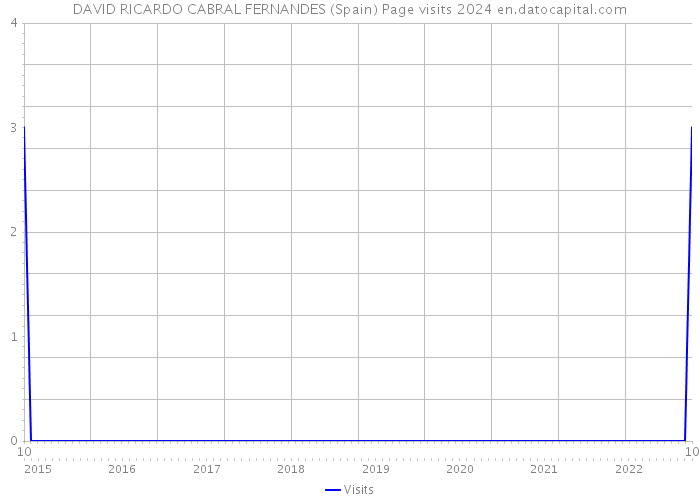 DAVID RICARDO CABRAL FERNANDES (Spain) Page visits 2024 