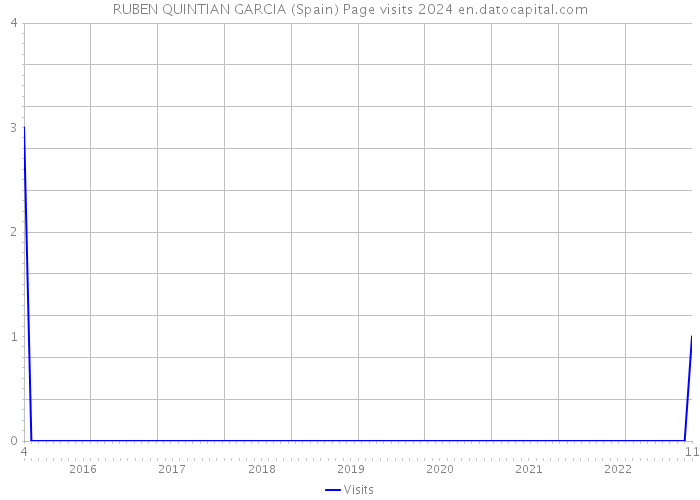 RUBEN QUINTIAN GARCIA (Spain) Page visits 2024 