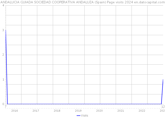 ANDALUCIA GUIADA SOCIEDAD COOPERATIVA ANDALUZA (Spain) Page visits 2024 