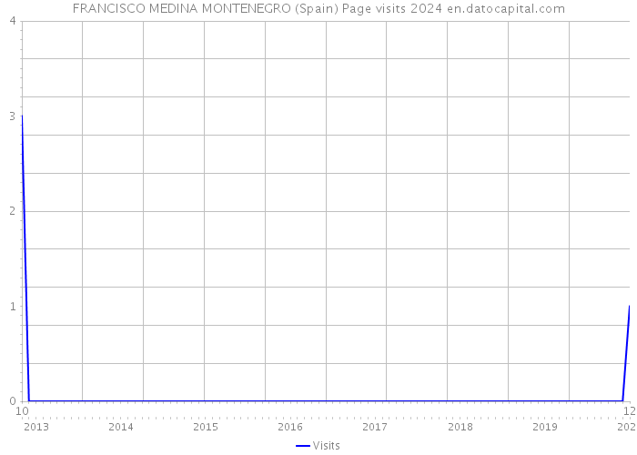 FRANCISCO MEDINA MONTENEGRO (Spain) Page visits 2024 