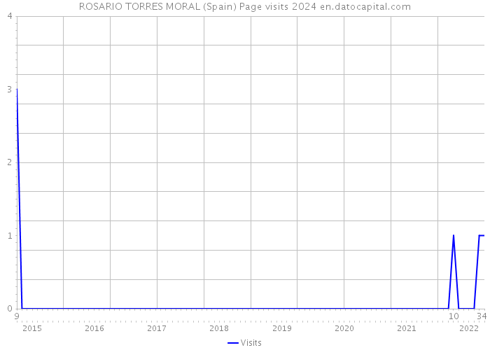 ROSARIO TORRES MORAL (Spain) Page visits 2024 