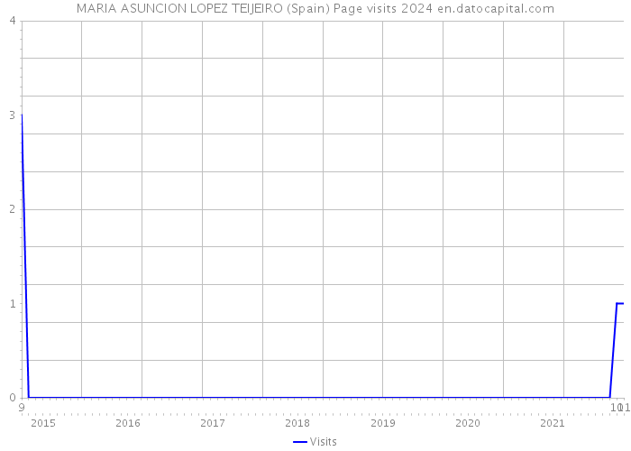 MARIA ASUNCION LOPEZ TEIJEIRO (Spain) Page visits 2024 