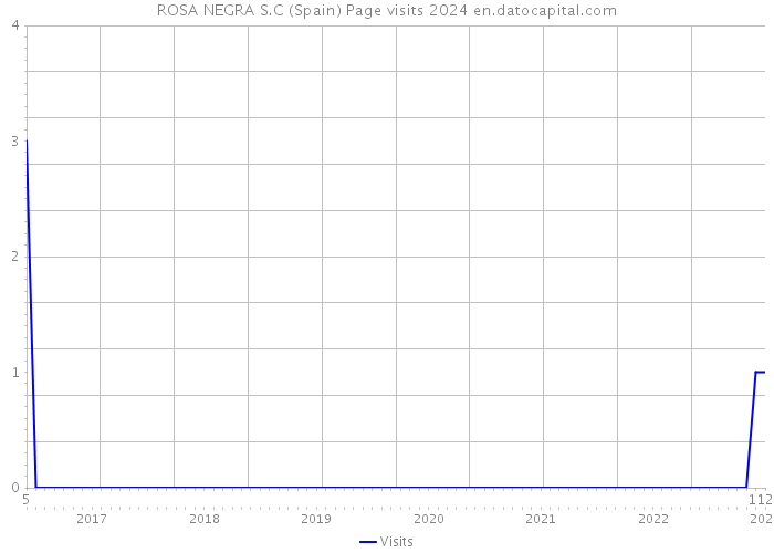 ROSA NEGRA S.C (Spain) Page visits 2024 
