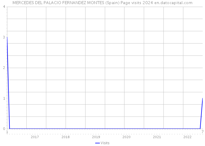 MERCEDES DEL PALACIO FERNANDEZ MONTES (Spain) Page visits 2024 