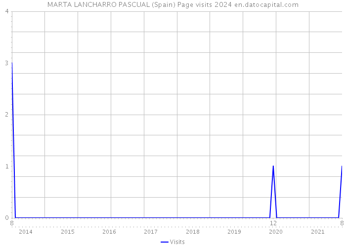 MARTA LANCHARRO PASCUAL (Spain) Page visits 2024 