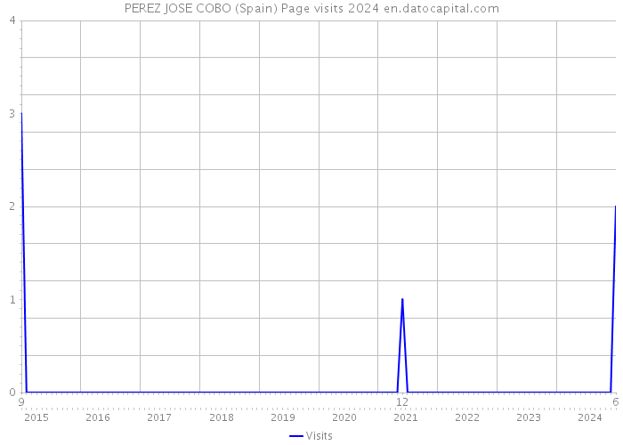 PEREZ JOSE COBO (Spain) Page visits 2024 