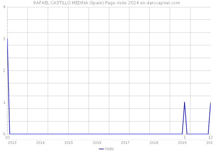 RAFAEL CASTILLO MEDINA (Spain) Page visits 2024 